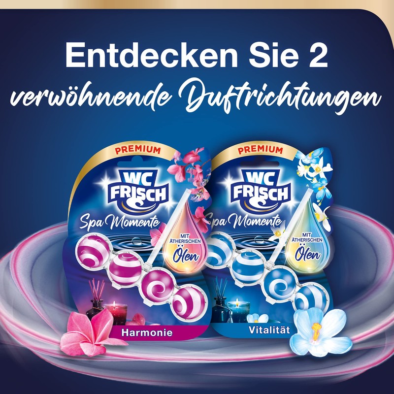 WC-Frisch Spa Moments Harmony Toilet Flush 50g