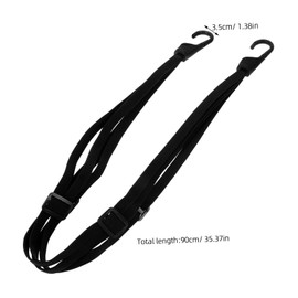 Gatuida Motorcycle Bungee Cord Strap Elastic Tie-Down for Secure Helmet and Luggage Storage Rope Hooks for and Scooters