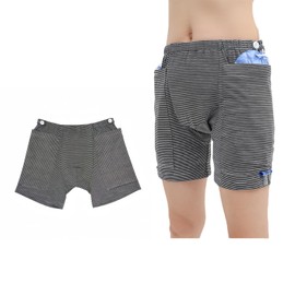 Yodilala Ostomy postoperative Care Underwear, Incontinence Care Trousers,Catheter Underwear for Elderly,Bladder Urinary Stoma postoperative Care Pants, Urine Bag Pants(Men's,XL)