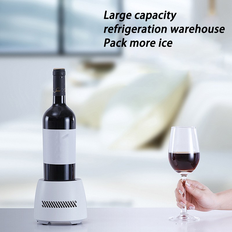 350ml Fast Cooling Cup White Instant Quick Drink Cooler Kettle