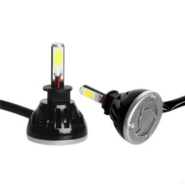 Octane Lighting H1 SMD COB LED Canbus Headlight/Fog Light Bulb 6000K 4000 Lumens 40W G5 Pair
