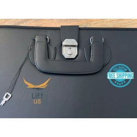 Masonic Regalia Smart File Apron Case MM/WM Soft Handle IMITATION LEATHER Black