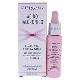 L'Erbolario, Hyaluronic Acid Anti-Ageing Facial Fluid with Triple Action Size 28ml