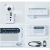 Yamazen YTM-R100 Curium Hand Crank Radio, Waterproof, Dustproof, Portable Charging,