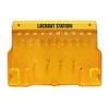 Wisamic Lockout Tagout Station with Cover, Includes 10 Key Different