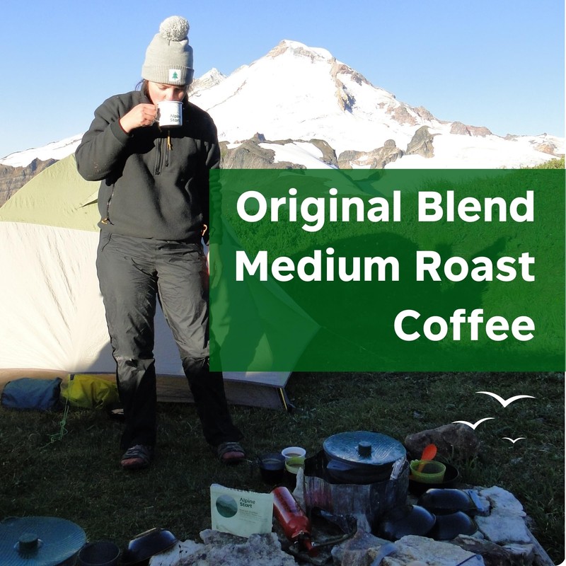 Alpine Start Instant Coffee Powder Mix from High Altitude Colombian