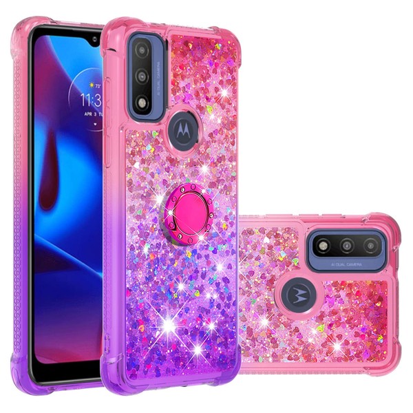 Dinglijia Moto G Power 2022 Case - Gradient Quicksand Series