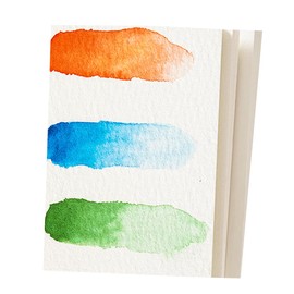 Watercolour Paper 300 GSM, 100% Cotton Paper Watercolour Colouring Book, Watercolour Paper Painting Paper Watercolour Paper Postcards for Students Teachers Artists Gouache Drawing (120 Sheets)