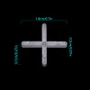Rayong 1000Pcs Tile Spacers 2mm Spacers Slab Spacers Plastic Cross