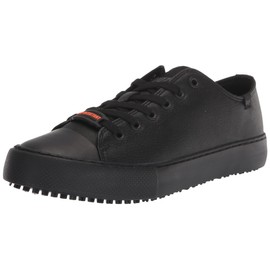 Lugz Women's Stagger Lo Slip-Resistant Work Shoe, Black, 9 M US
