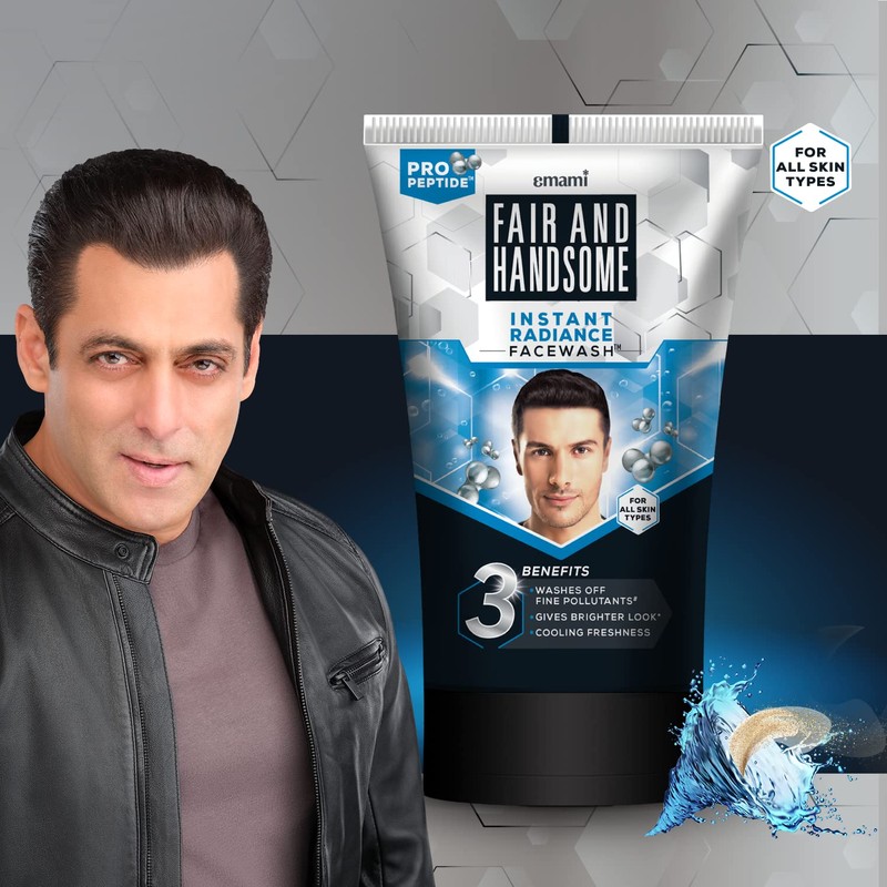 Fair and Handsome Emami Limited Instant Fairness Face Wash 100