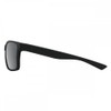 Dirty Dog Men's Yolo Sunglasses Black/Grey Polarized Rectangular Casual Full