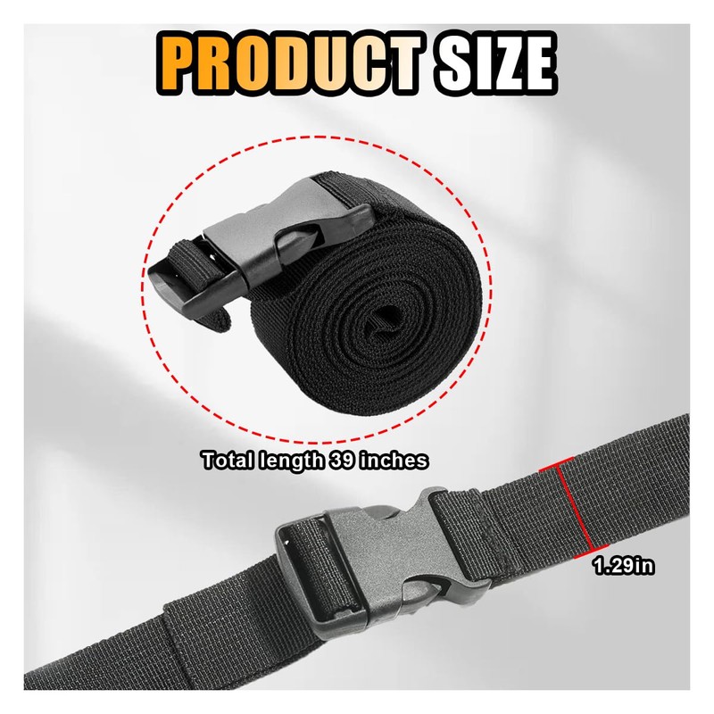 39 Inch Car Battery Tie Down Strap, Auto Battery Adjustable