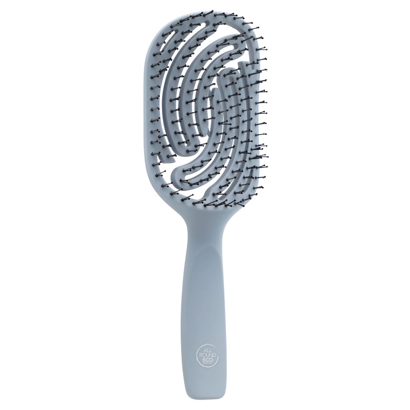 All Round Eco, Paddle Vented Flexi Twin Pin Hair Brush,
