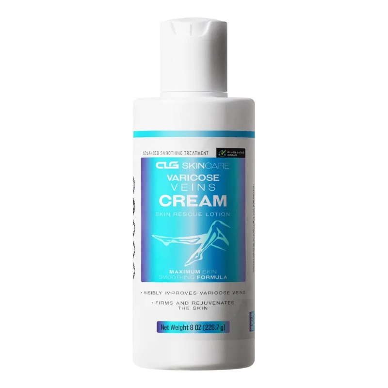 Clg Skincare - Crema Para Venas Varicosas, Loción De Rescate