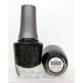 Morgan Taylor Nail Polish 50060 Little Black Dress 0.5 oz