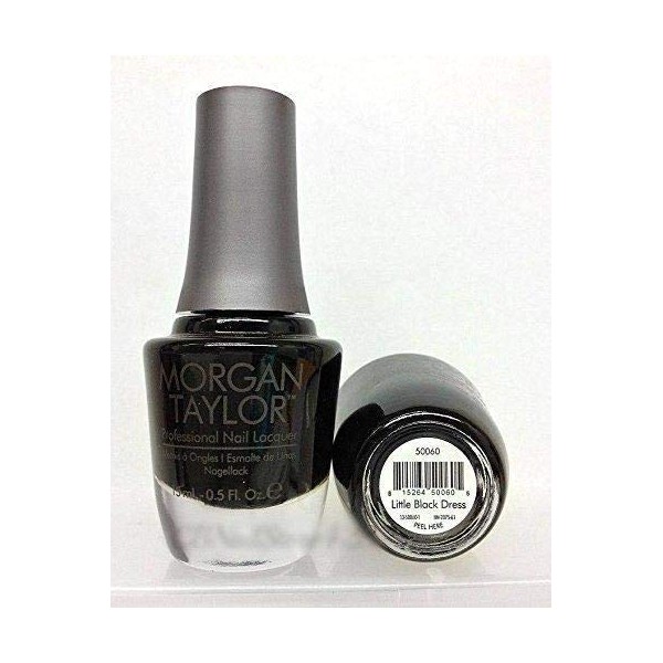Morgan Taylor Nail Polish 50060 Little Black Dress 0.5 oz