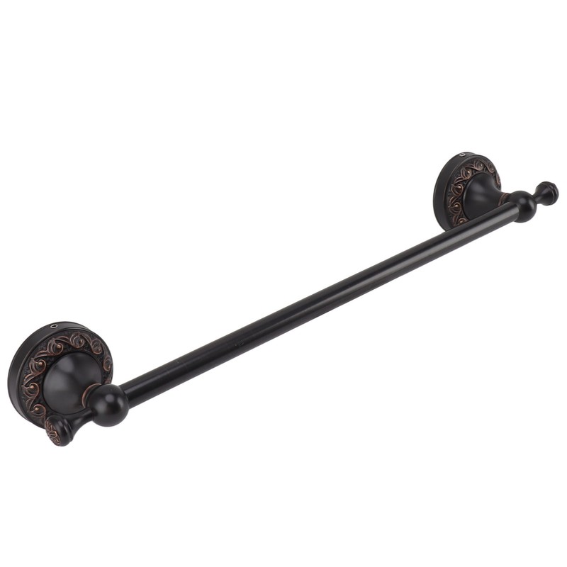 Towel Bar Copper Retro Space Saving 40CM Multifunctional Tilt Proof