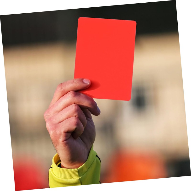 WHAMVOX Complete Soccer Referee Kit 14pc Red Yellow Match Cards