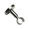 GARDINIA Ceiling support for curtain rod, with metal mounting plate,