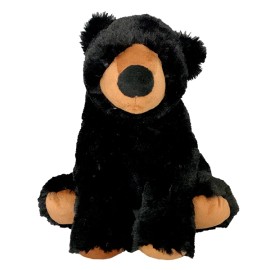 Plush Toy Wonderland HuckleBeary Black Bear Plush Toy 8-inch Stuffed Animal Soft Cuddly Gift for Kids