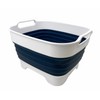 SAMMART 7.5L (2 Gallons) Collapsible Dishpan with Draining Plug -