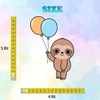 Birthday Sloth Streamers - Cute Sloth Party Decorations for a
