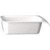 APS GH402 1/4Gn Cascade Buffet Bowl, Colour: White