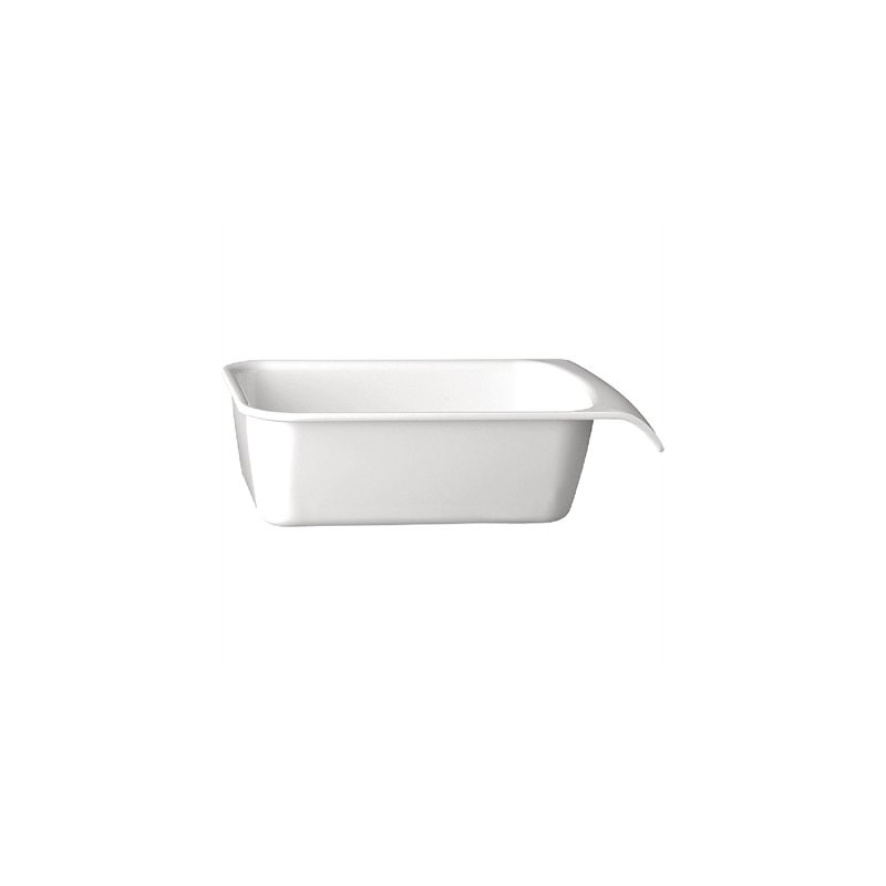 APS GH402 1/4Gn Cascade Buffet Bowl, Colour: White