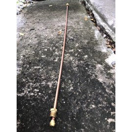 MARSHALL EXCELSIOR 48” COPPER PIGTAIL PIG TAIL 7/8”x7/8”x3/8” MPT POL PROPANE LPG EXTENSION