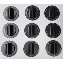 814362 For Whirlpool Electric Range Burner Oven Knobs AP3139541 PS389194