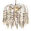 Crystal Chandelier Lampshade Diamond Drop Ceiling Light Shade