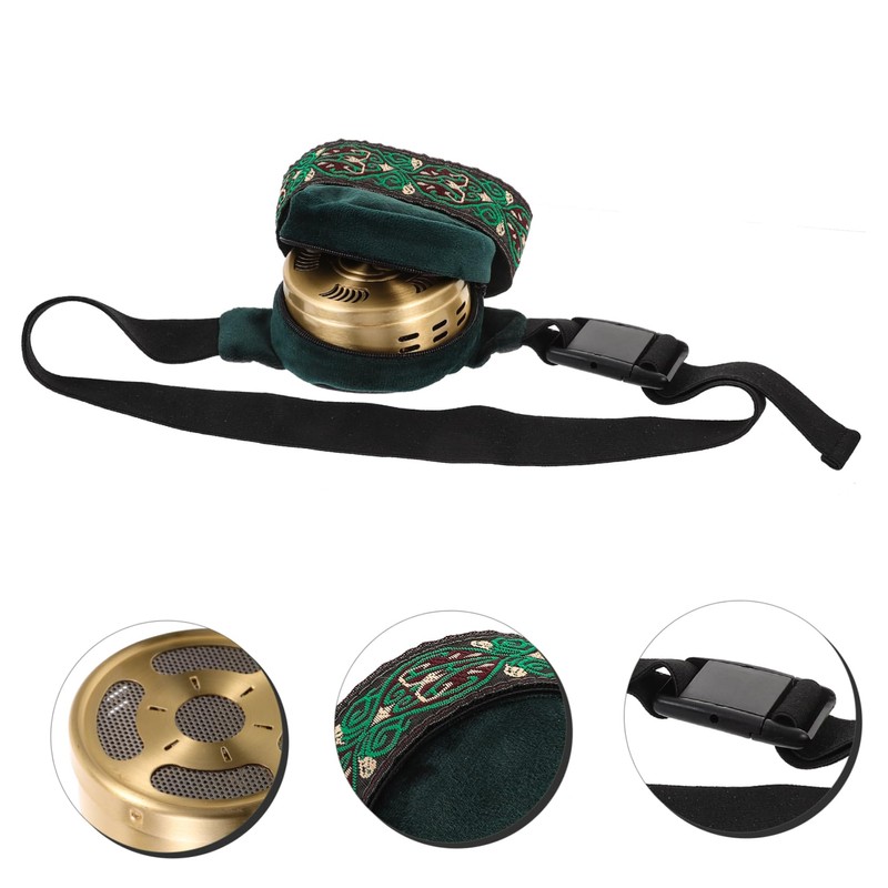 Outanaya Durable Moxibustion Box with Filter Cloth Copper Moxa Burner