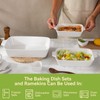 Baking Dish for Oven Casserole Dishes Bakeware Set With Ramekin