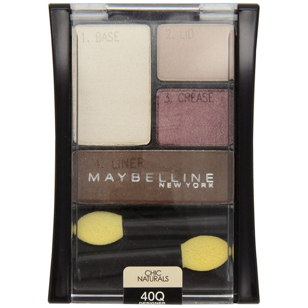 Maybelline New York Expert Wear Eyeshadow Quads, 40q Designer Chocolates