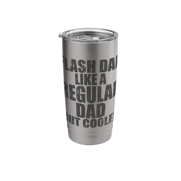 Bouldering Flash Dad Like A Regular Dad Boulderer Stainless Steel