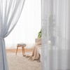 MIULEE 2 Panels Sheer Window Curtains Elegant Window Voile Panels/Drapes/Treatment