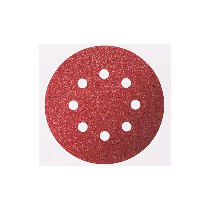 Bosch 2608605107 115 mm Sanding Sheets for Random Orbit Sanders