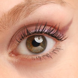 COSLINE Kajal and Eyeliner No. 116, Colour: Mauve, Smudge-proof and Waterproof, Soft Application, Strong Pigmentation, Vegan, Made in Germany