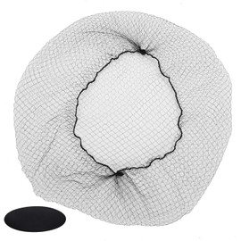 144 Piezas de Redes para el Cabello de Nailon, Gorro de Peluca Desechable, Malla para el Cabello Transpirable, Bollo de Ballet, Elástica Invisible para Mujeres