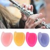 4Pcs Flute Thumb Rest Cushion Silicone Soft Non Toxic Finger