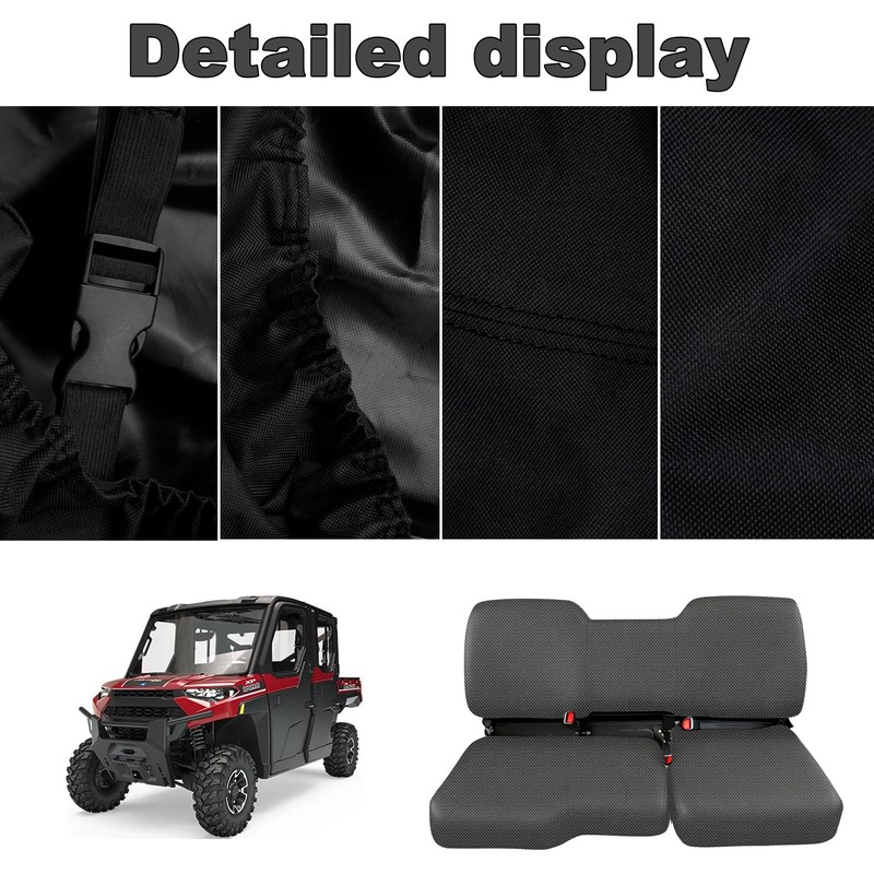 runfider UTV Seat Covers fit for Polaris Ranger 1000 2020