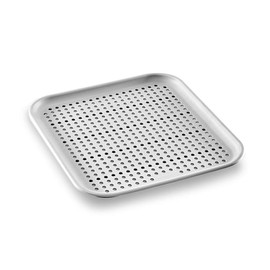 madesmart Elevated Kitchen Sink Mat, Sinkware Collection, Ventilation Holes for Airflow, Soft Non-Slip BPA-Free Material, Large