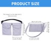 Toumett 2 PCS Mastectomy Drainage Pouch with 3 Pouch,Mastectomy Supplies,Adjustable