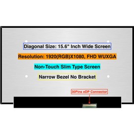 EM EMAJOR TECH New Screen Replacement for Lenovo ThinkPad P15s Gen 2 Type 20W6 1920X1080 FHD Non-Touch LCD LED Display with Set of Tape and Tools