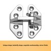 DIALESHU Heavy Duty Long Reach Hinge, Marine Boat Hatch Hinges