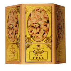 Al Rehab White Full - 6 ml (.2oz) Roll-on Perfume Oil by Al-Rehab (Box of 6)