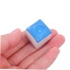 NOLITOY 12Pcs Professional Billiard Cue Chalk Cubes Durable Snooker Pool