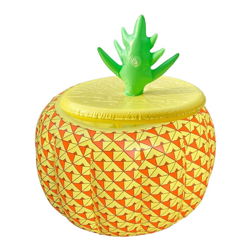 YIQXKOUY Inflatable Pineapple Shape Drink Holder Inflatable Boom Box Beverage