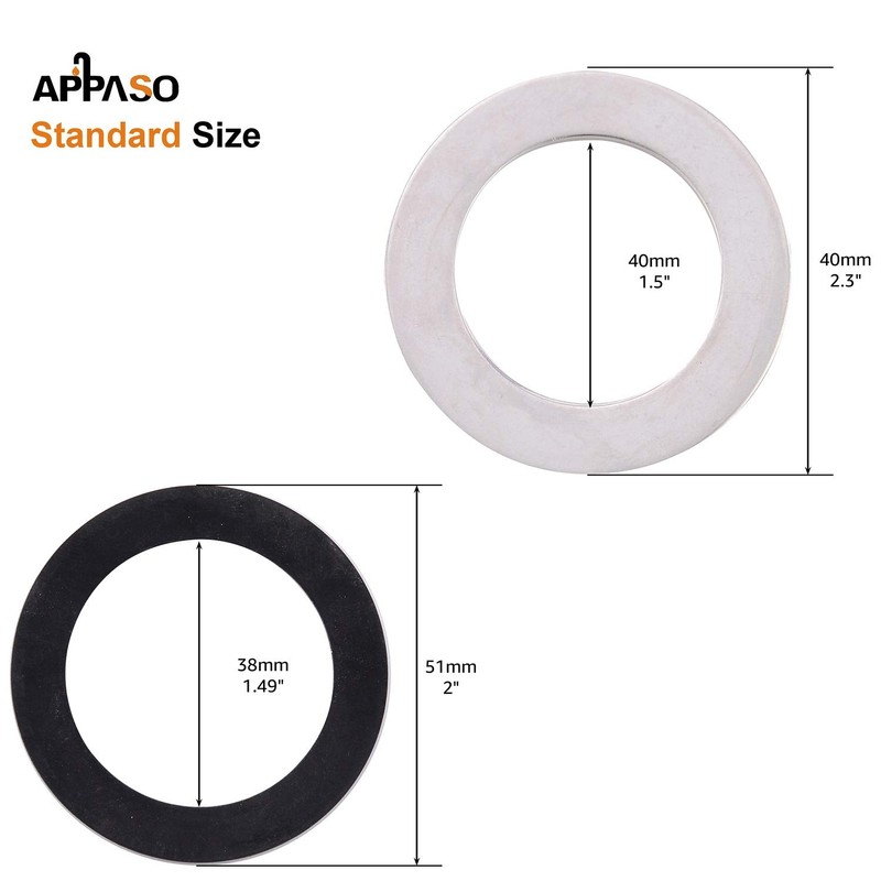 APPASO kitchen faucet mounting Screw kit, Nut fixing kit